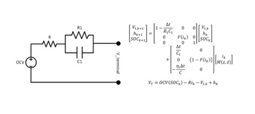 First-order RC model of state hysteresis