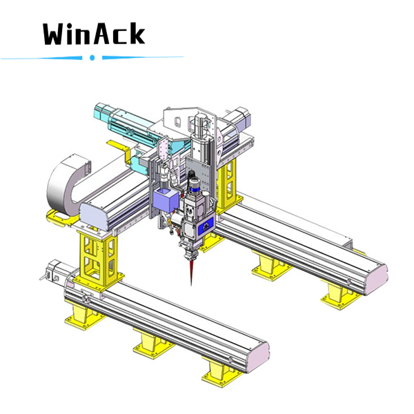 5-axis welding motion system of the battery laser system